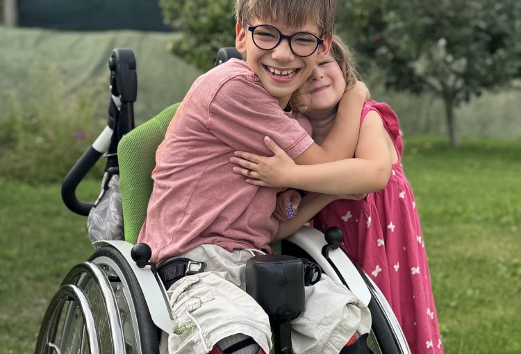 Spendenaufruf für Fynn. Er wünscht sich ein Lastenrad.