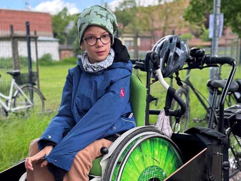 Fynns neues Lastenrad: Ein Leben mit mehr Mobilität