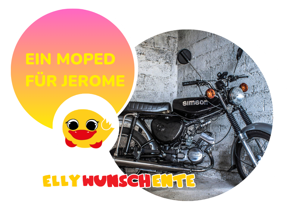 Ellywunschente Moped Jerome
